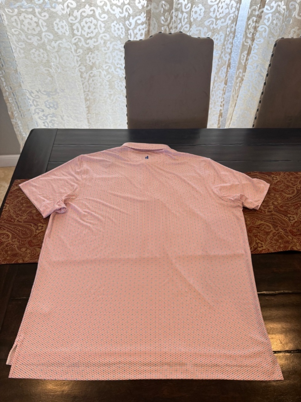 Johnnie-O Men's XL Lobster Emillio Performance Jersey Polo MSRP $98 - Picture 6 of 10